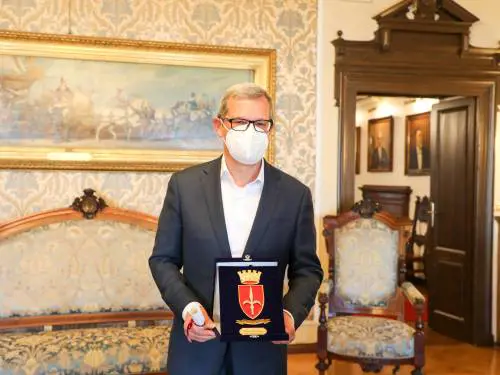 Il riconoscimento a Fausto Biloslavo