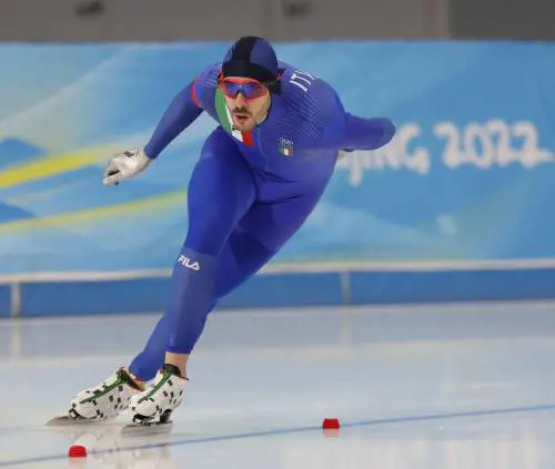 Davide, l'uomo che sussurra ai pattini per volare sul podio
