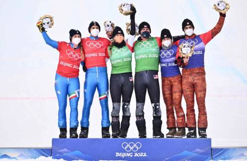 Olimpiadi, Moioli-Visintin d'argento nello snowboard cross