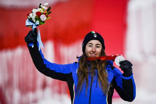 Una campionessa di sci si riconosce quando sa evitare certe "scivolate"