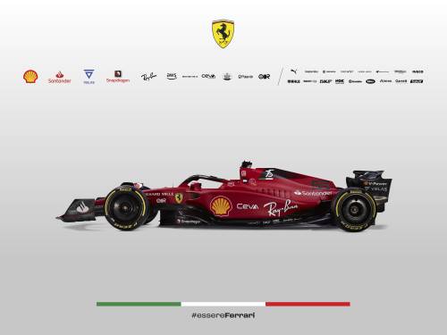 Le foto della nuova F1-75 e dei protagonisti della nuova stagione della Ferrari