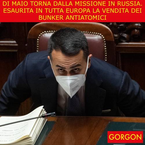 La satira del giorno. Di Maio torna dalla Russia