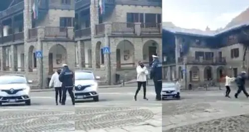 "Ti sparo in testa...". La lite choc col vigile a Courmayeur
