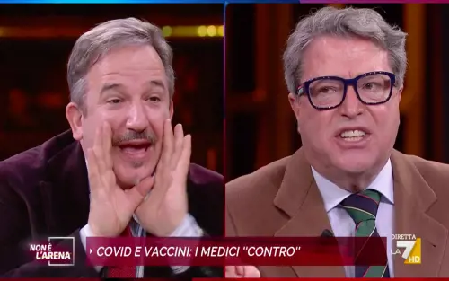 "Fai i test ai kiwi", "Nullafacente": scatta la rissa in studio