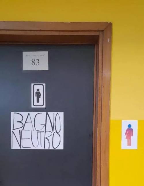 In un liceo di Torino arriva il "bagno neutro per i non binari"