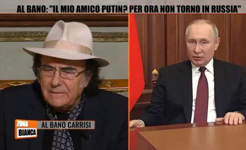 "Un gesto che inorridisce": Al Bano condanna Putin