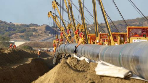 Pil a picco con il blocco al gas russo