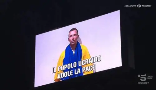 "Fermiamo questa guerra": il videomessaggio di Shevchenko prima del derby