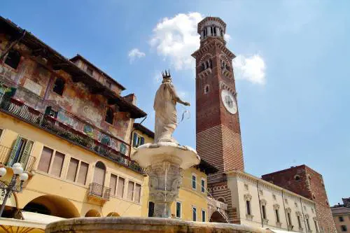 Verona, tra boschi e fontane