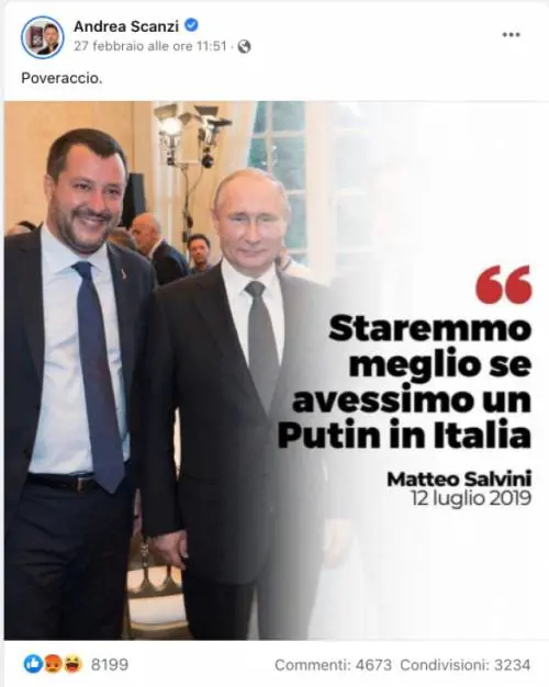 La figuraccia di Scanzi: "massacrato" dopo questa foto