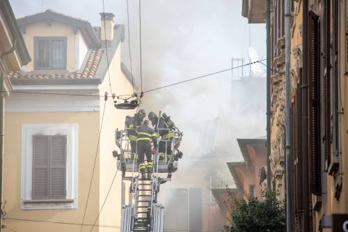 Incendio in via della Spiga: gravissimo nipote di Diana Bracco