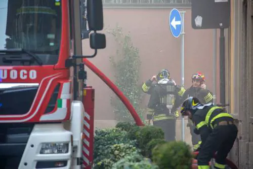 Fiamme nel quadrilatero della moda