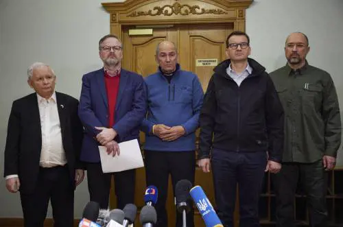 Tre leader Ue entrati a Kiev. "La vostra lotta è la nostra". Ma Bruxelles resta fredda