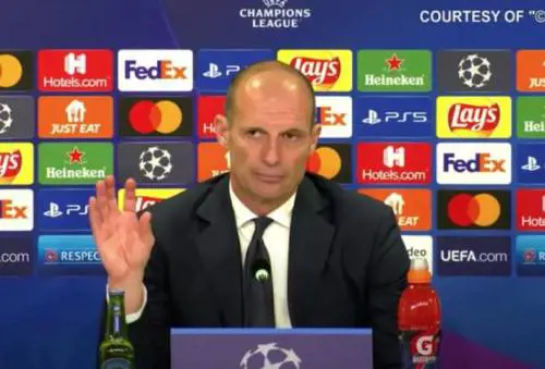 "Disonestà intellettuale". Furia Allegri dopo la batosta Villareal