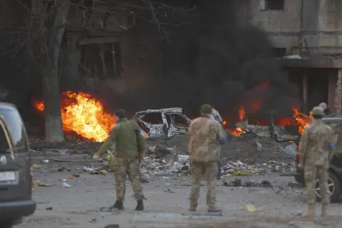 Iniziata l'offensiva russa in Donbass: pioggia di bombe su Kharkiv