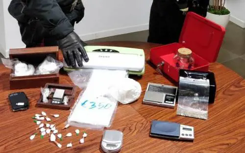 Il materiale sequestrato dai carabinieri nel 2018