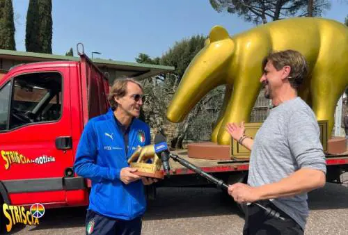 Tapiro gigante per Mancini. E lui reagisce così