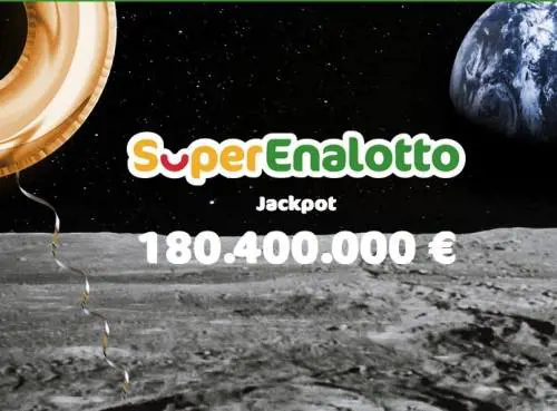 SuperEnalotto con montepremi record: 180 milioni