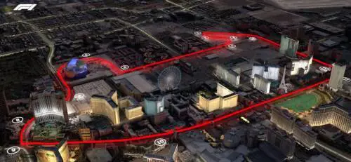 La F1 torna nella roulette di Las Vegas