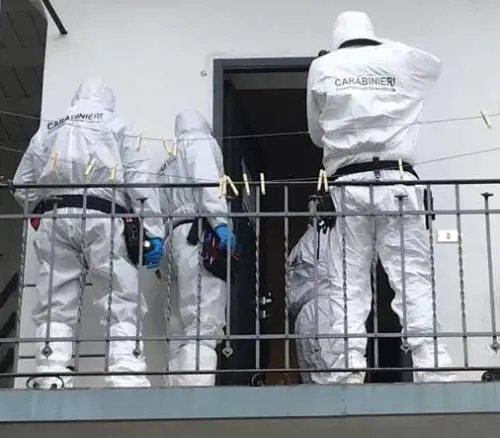 Ris a casa di Carol Maltesi a Rescaldina