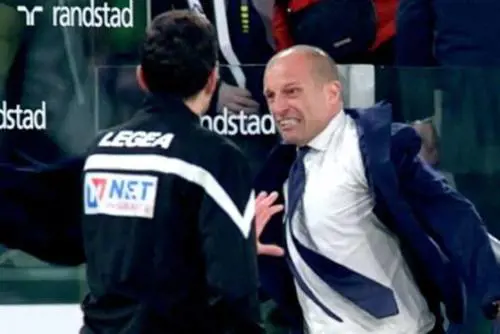 "Che c...": la frase di Allegri un attimo prima del rigore
