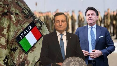 Spese militari, Draghi cede a Conte. E sbaglia