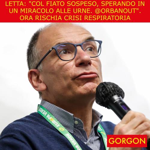 Ecco la satira del giorno. Letta col fiato sospeso