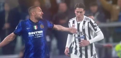 "Questo è imbarazzante". Il video di Juve-Inter che fa il giro del mondo