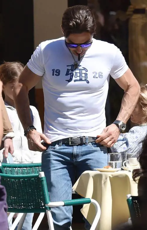 Le immagini di Pier Silvio Berlusconi a Portofino