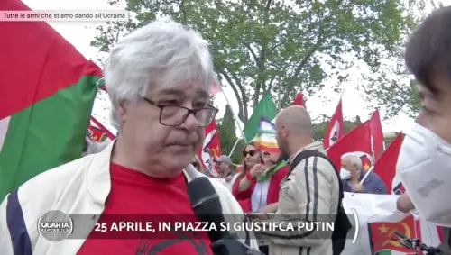 "La guerra? È colpa di Biden". Così i partigiani giustificano Putin