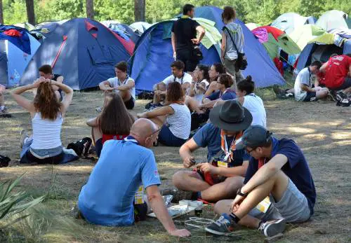Giubileo degli scout, messa di Delpini