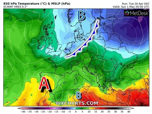 Altalena meteo: cosa aspettarsi il Primo maggio