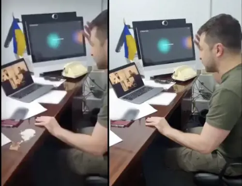 "Quella droga". Il video fake dei russi contro Zelensky