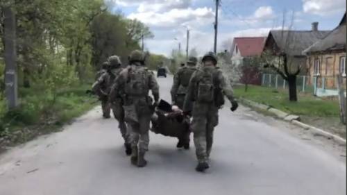 Veterani americani colpiti in Ucraina durante uno scontro con i russi