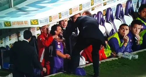 Delio Rossi perde le staffe con Adem Ljajic