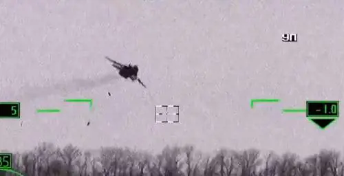 Il Su-24M russo colpisce le postazioni ucraine