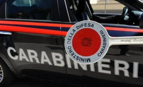 Una volante dei carabinieri di Savona
