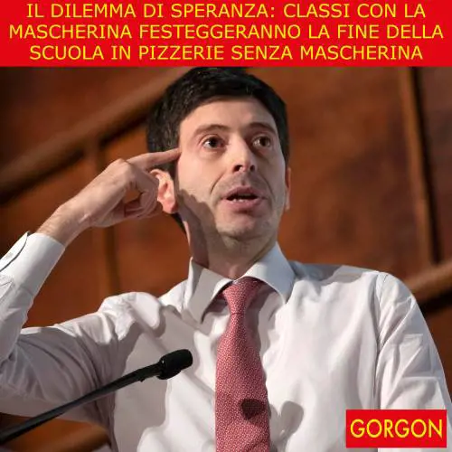 Ecco la satira del giorno. Il dilemma di Speranza