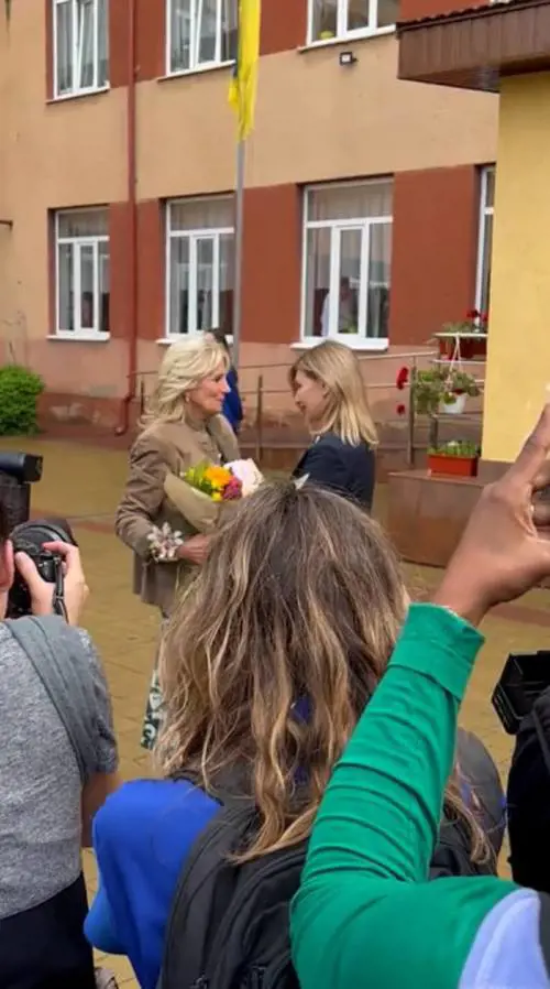 Jill Biden in Ucraina, sanzioni dagli Usa