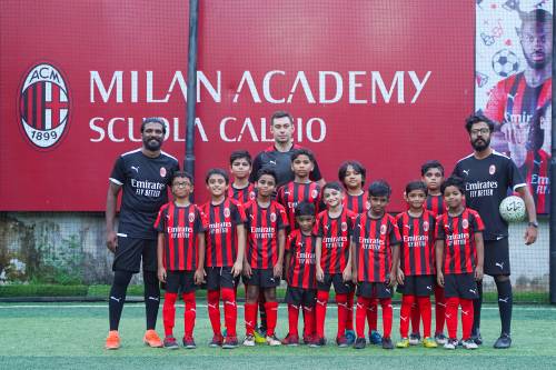 Milan International Academy in India per far crescere giovani campioni