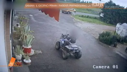 Nel giallo di Saman spunta pure un quad: il video inedito
