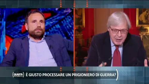 "Non sono Mughini", "Vai a cag...". Rissa tv tra Sgarbi e Cappellini