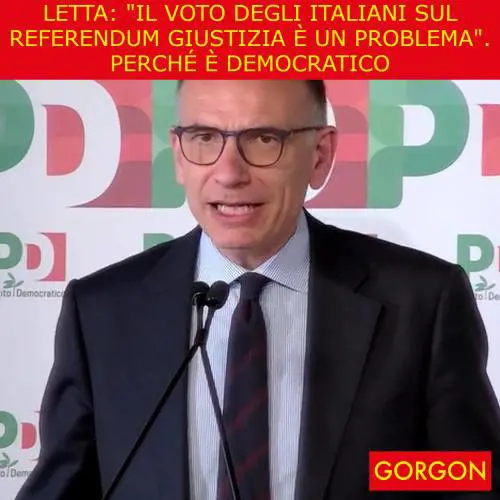 Ecco la satira del giorno. Il referendum di Letta