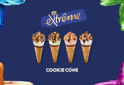 Arriva Extrême Cookie Cone, il nuovo cono gelato fuori dagli schemi
