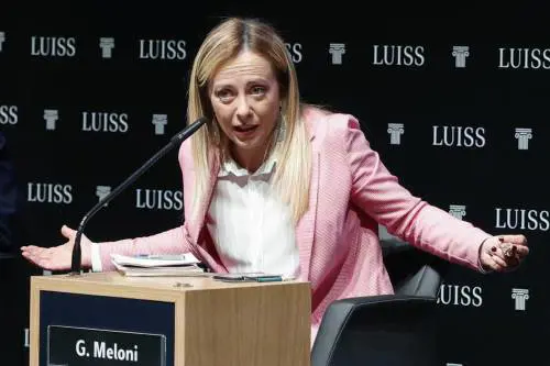 Un avviso alla sovranista Meloni