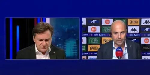 "A te non rispondo". Scoppia la lite tra Caressa e Giulini: ecco cosa è successo