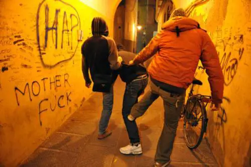 Una baby gang (foto di repertorio)