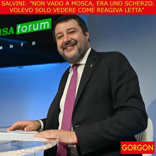La satira del giorno. Salvini e lo scherzo a Letta
