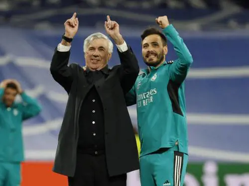 Ancelotti e il figlio Davide. È il record più bello dietro il poker Champions