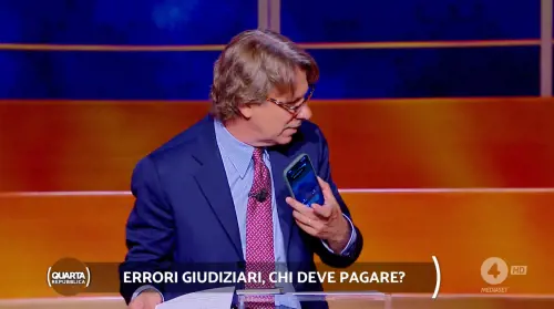"Ma chi è che mi chiama, è pazzo?". Imprevisto in diretta per Porro
